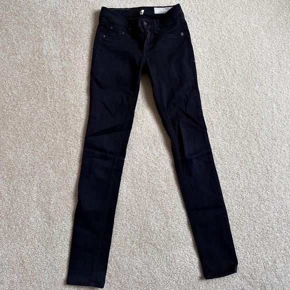 Black - Rag & Bone Skinny Jean - Legging - Picture 1 of 2